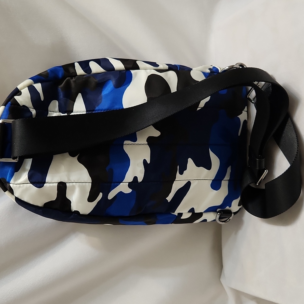 Michael Kors Kent Nylon Camoflauge Single Strap Unisex Backpack - Picture 2 of 13